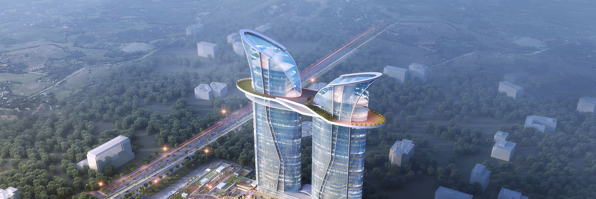 Bhutani Grandthum campus in Techzone, Greater Noida