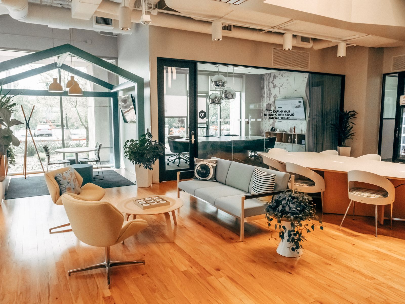 Illustrative private offices interior